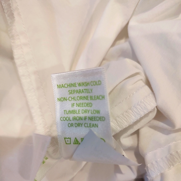 Lilly Pulitzer Callahan Scalloped Skirt White Waffle Weave Front Zip Size 6 - Picture 9 of 12